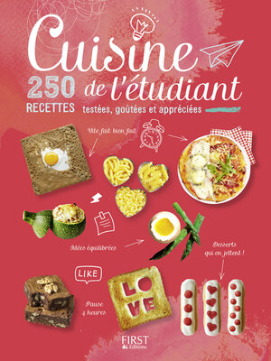 cover image of Cuisine de l'étudiant--250 recettes testées, goûtées et appréciées